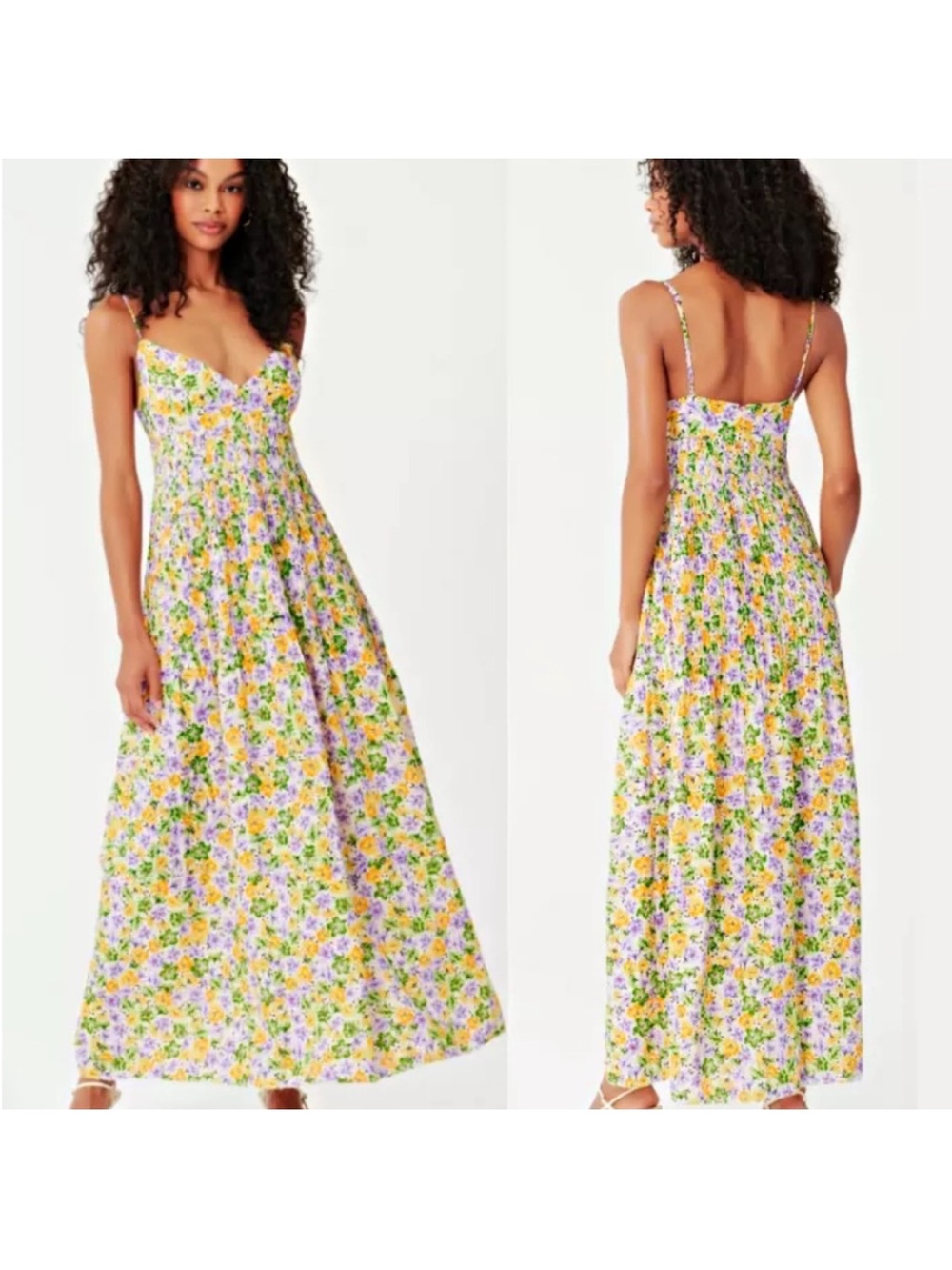 NICHOLAS “Susan” Pleated Maxi Dress Whistledown floral